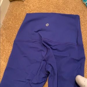 Lulu lemon blue leggings